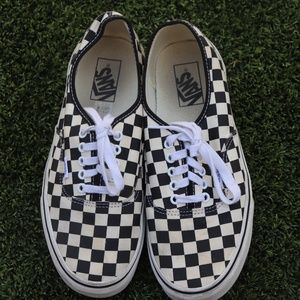 Authentic Checkerboard Vans